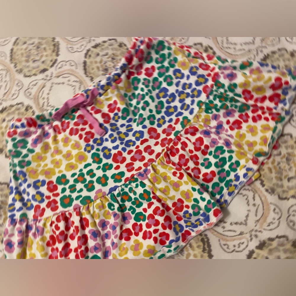 Mini Boden Multicolored Leopard Skort - Picture 2 of 7